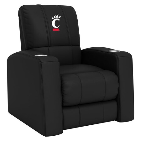 Dreamseat Home Theater Recliner with Cincinnati Bearcats Logo XZ418301RHTCDBLK-PSCOL13555